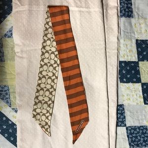 Coach scarf purse or neck scarf